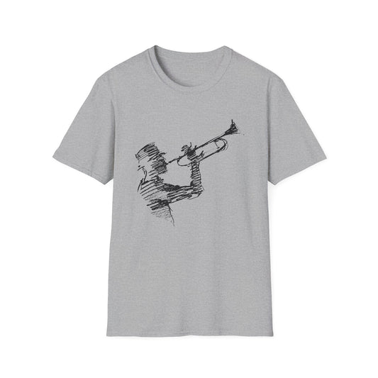 Jazz Trumpet Guy T Shirt (XL) - DEADSTOCK - NUR NOCH 1 STÜCK - 50 % RABATT