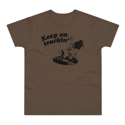 Keep On Tracking T Shirt (Standardgewicht)