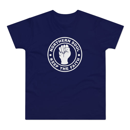 Northern Soul Keep The Faith T Shirt (Standardgewicht)