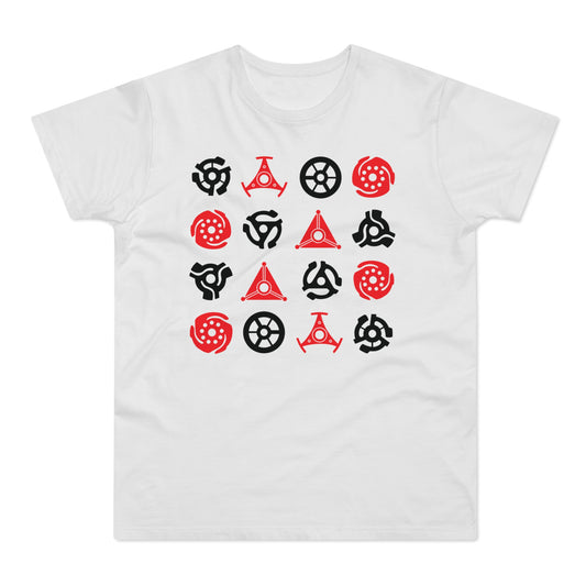 16 Record Adaptors T Shirt (Standardgewicht)
