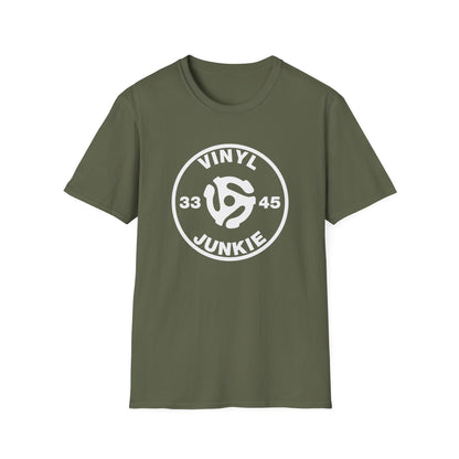 Vinyl Junkie 33 45 T Shirt