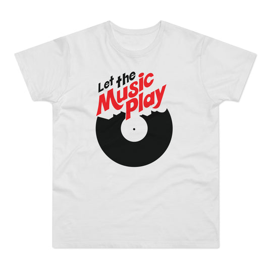 Let The Music Play T Shirt (Standardgewicht)