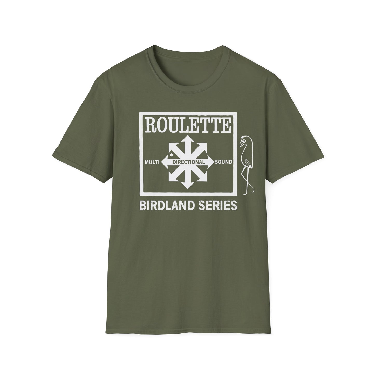 Roulette Records Birdland Series T Shirt - Leichtes