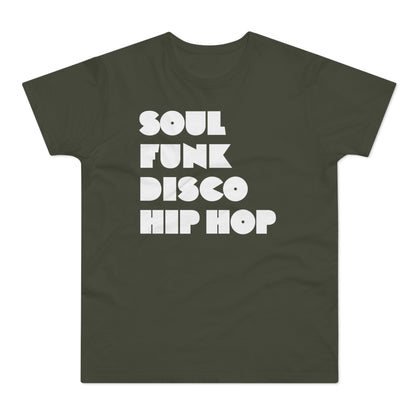 Soul Funk Disco Hip Hop T Shirt (Standardgewicht)