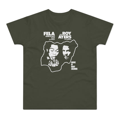 Fela Kuti Roy Ayers T Shirt (Standardgewicht)