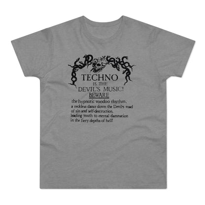 Techno is The Devil's Music T Shirt (Standardgewicht)