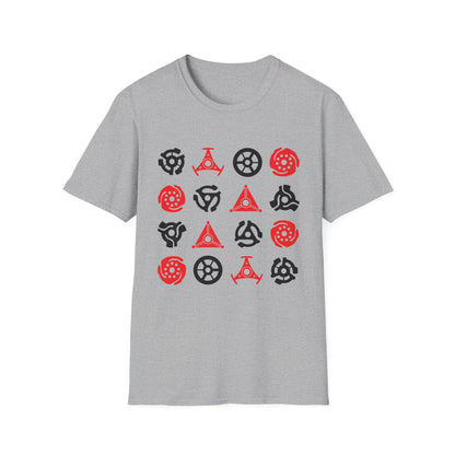16 Record Adaptors T Shirt