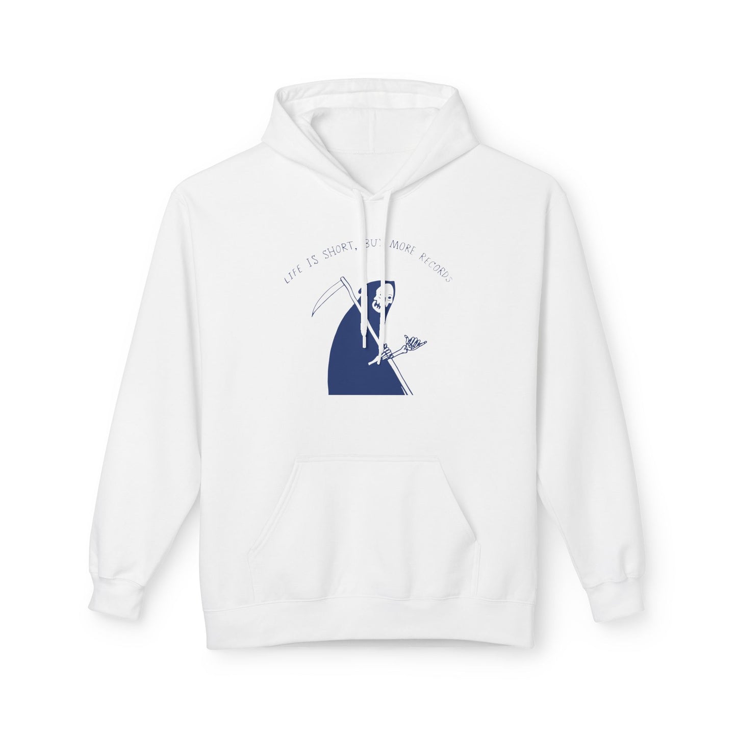 Life Is Short Buy More Records Hoodie