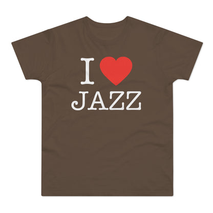 I Love Jazz T Shirt (Standardgewicht)