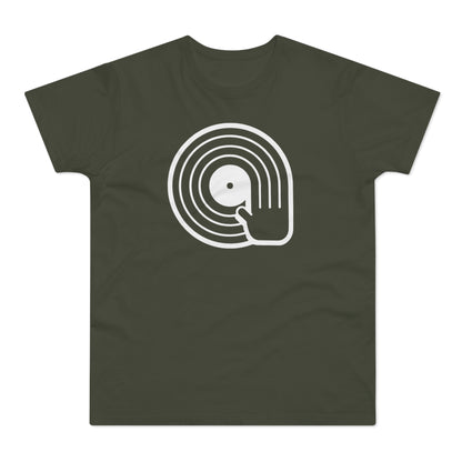Vinyl Scratching T Shirt (Standardgewicht)