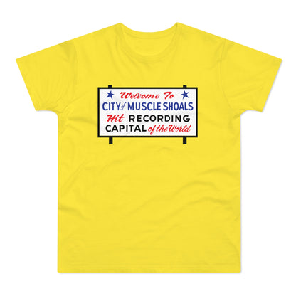 Welcome To Muscle Shoals T Shirt (Standardgewicht)