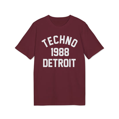 Techno Detroit 1988 Bio-T-Shirt (Premium Qualität)