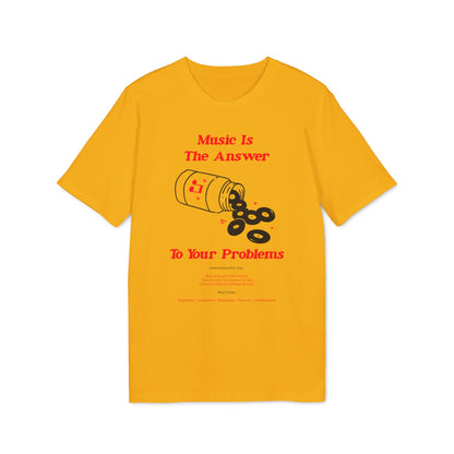 Music Is The Answer Bio-T-Shirt (Premium Qualität)