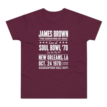 James Brown Soul Bowl '70 New Orleans, LA Oct. 24, 1970 live concert information.