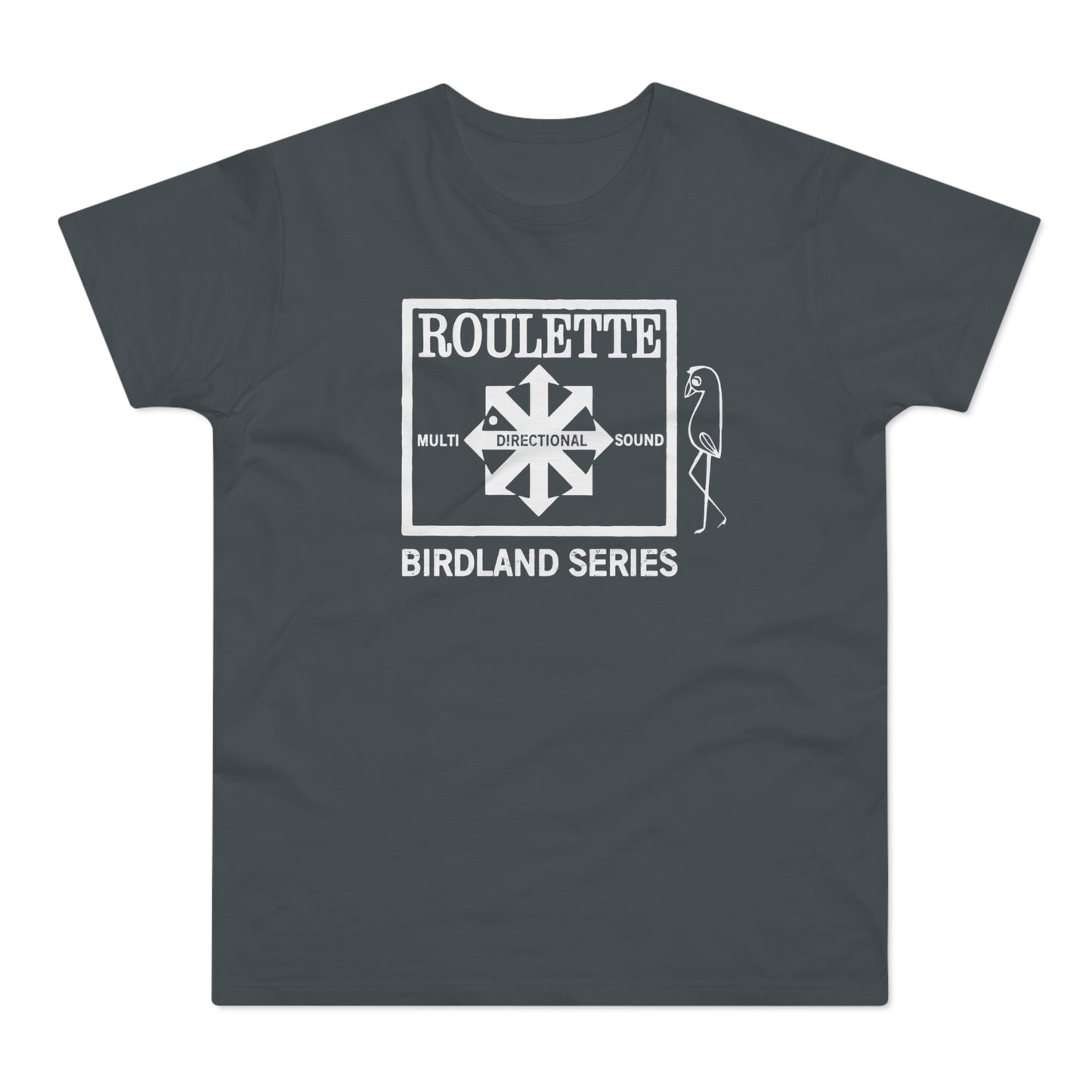 Roulette Records Birdland Series T Shirt (Standardgewicht)