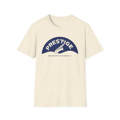 Prestige Records T Shirt - Leichtes Saxophone Design