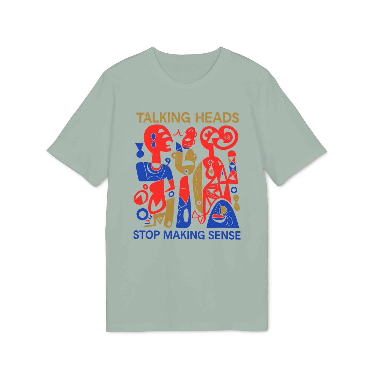 Talking Heads Stop Making Sense album art graphic tee.