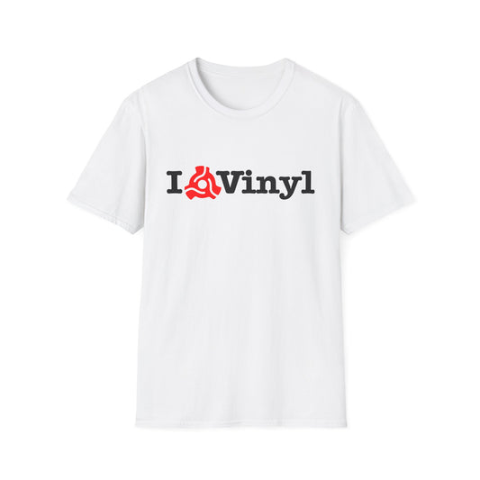 I Love Vinyl T Shirt (XL) - DEADSTOCK - NUR NOCH 1 STÜCK - 50 % RABATT
