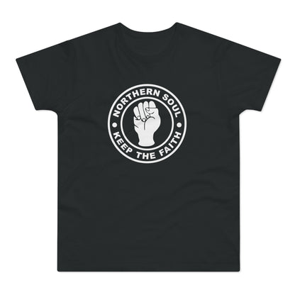 Northern Soul Keep The Faith T Shirt (Standardgewicht)