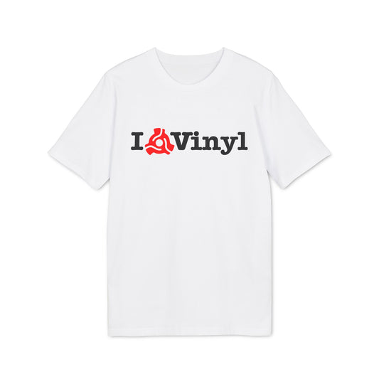 I Love Vinyl Bio-T-Shirt (Premium Qualität)