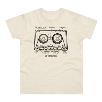 How It Works: Cassette Tape T Shirt (Standardgewicht)