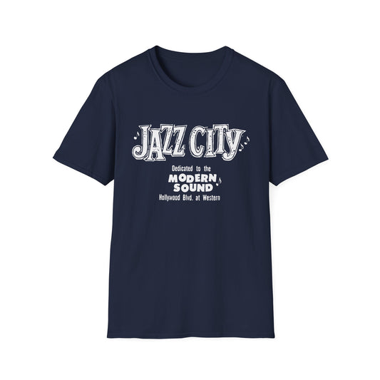 Jazz City LA Jazz Club T Shirt (S) - DEADSTOCK - NUR NOCH 1 STÜCK - 50 % RABATT