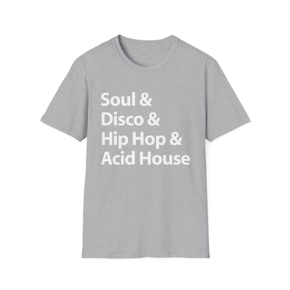 Soul Disco Hip Hop Acid House T Shirt