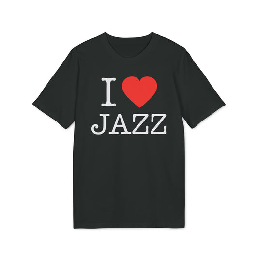 I Love Jazz Bio-T-Shirt (Premium Qualität)