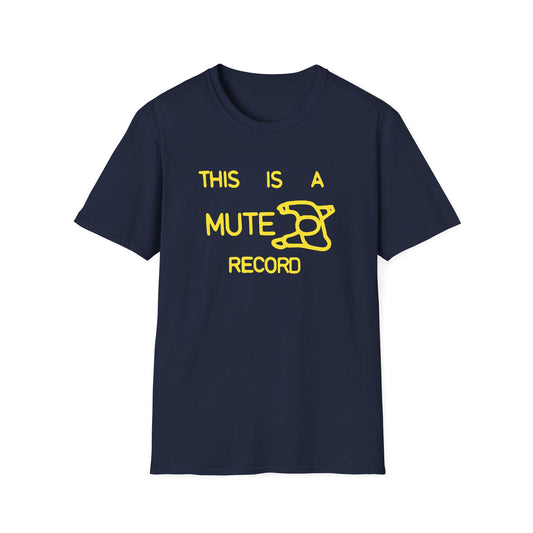 This Is A Mute Record T Shirt (M) - DEADSTOCK - NUR NOCH 1 STÜCK - 50 % RABATT