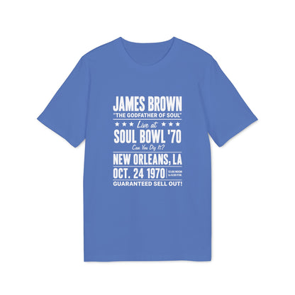 James Brown Soul Bowl '70 t-shirt, October 24, 1970, New Orleans, LA