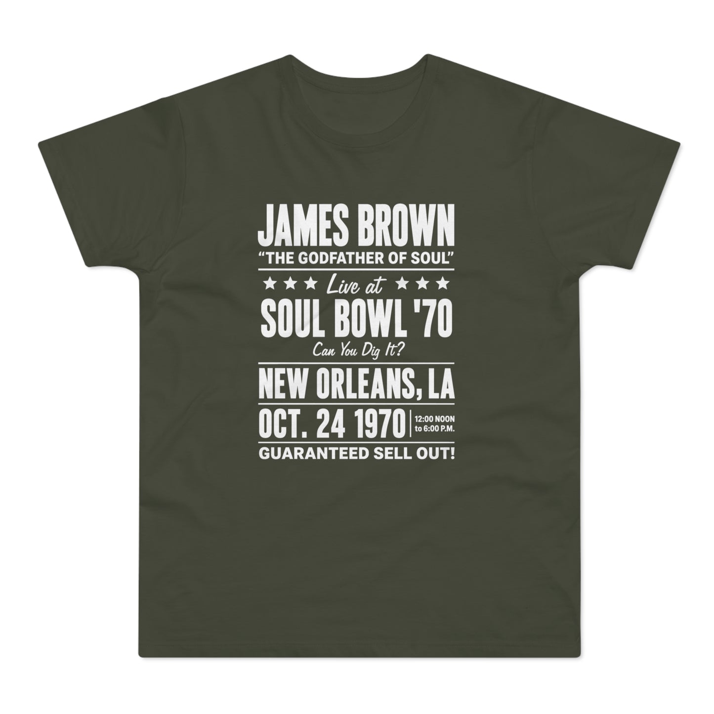 James Brown "The Godfather of Soul" Live at Soul Bowl '70, New Orleans, LA, Oct. 24, 1970